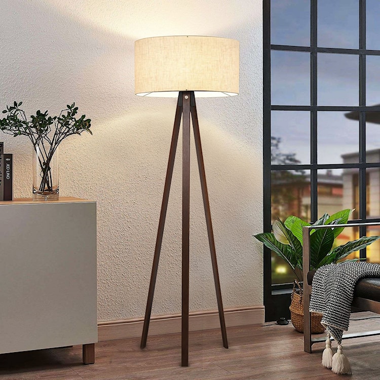 Lampa podłogowa Xalume 140 cm beżowa  - zdjęcie 2