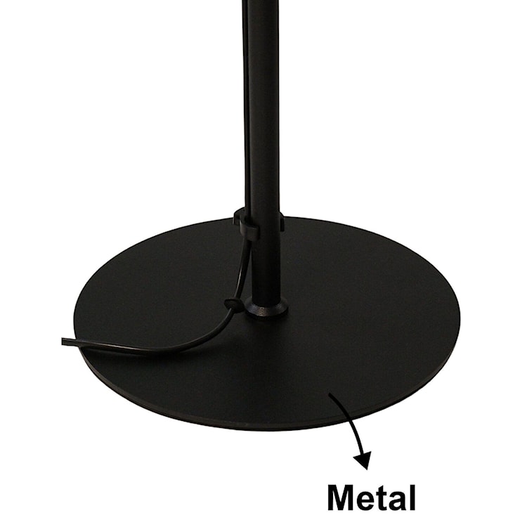 Lampa podłogowa Orb czarna  - zdjęcie 4