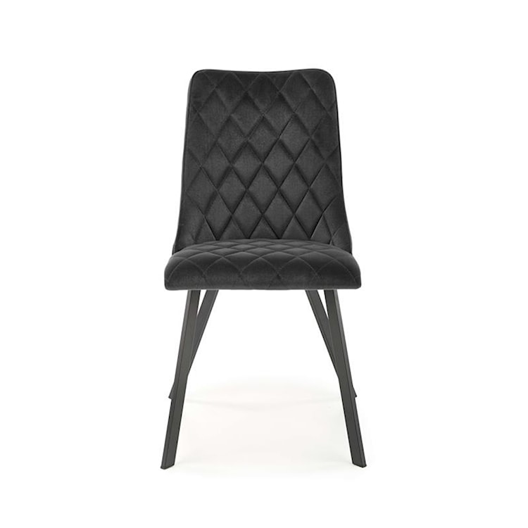 Krzesło tapicerowane Dreasies czarne  - zdjęcie 2