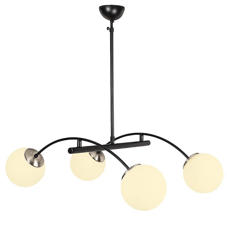 Lampa wisząca Mahander x4 czarna  - zdjęcie 3