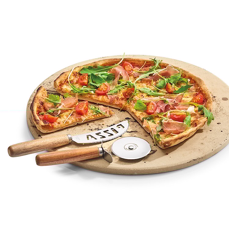 Zestaw przyrządów do pizzy Forche ze stali  - zdjęcie 2