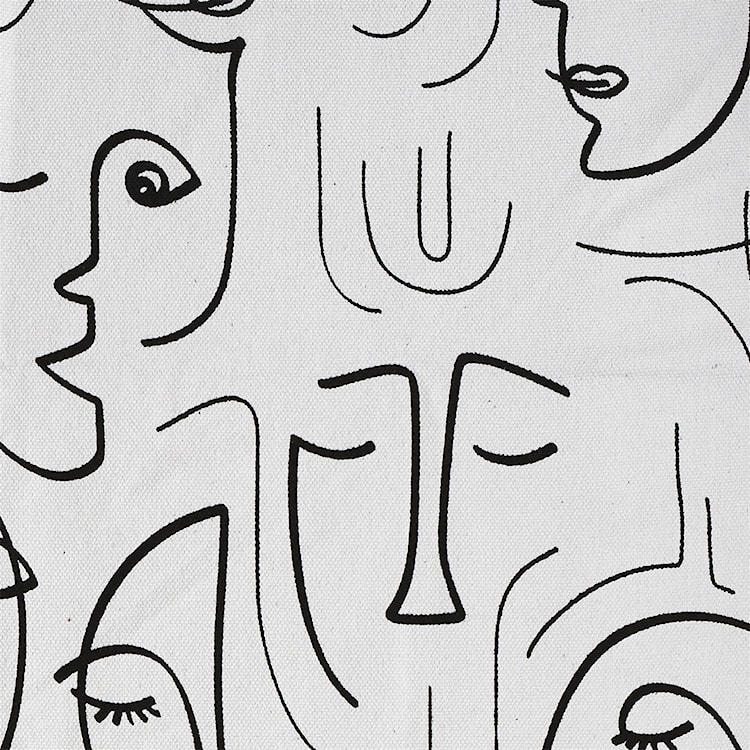 Dywan nowoczesny Khwane z motywem twarzy 120x170 cm  - zdjęcie 2