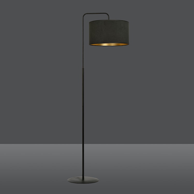 Lampa podłogowa Hellid 150 cm czarna  - zdjęcie 5