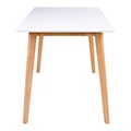 Stół Bignus 120x70 cm na drewnianej podstawą  - zdjęcie 6