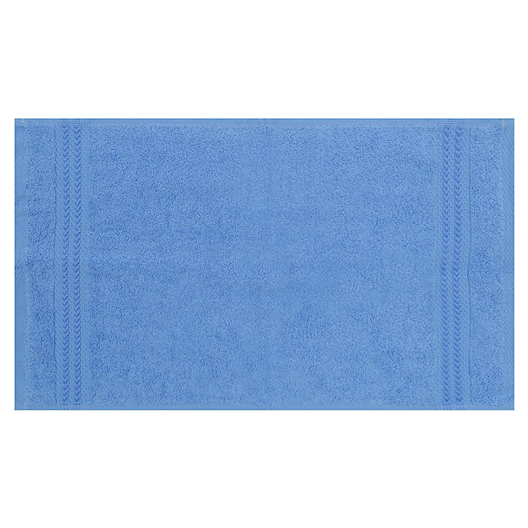 Zestaw sześciu ręczników Bainrow 30/50 cm niebieski  - zdjęcie 4