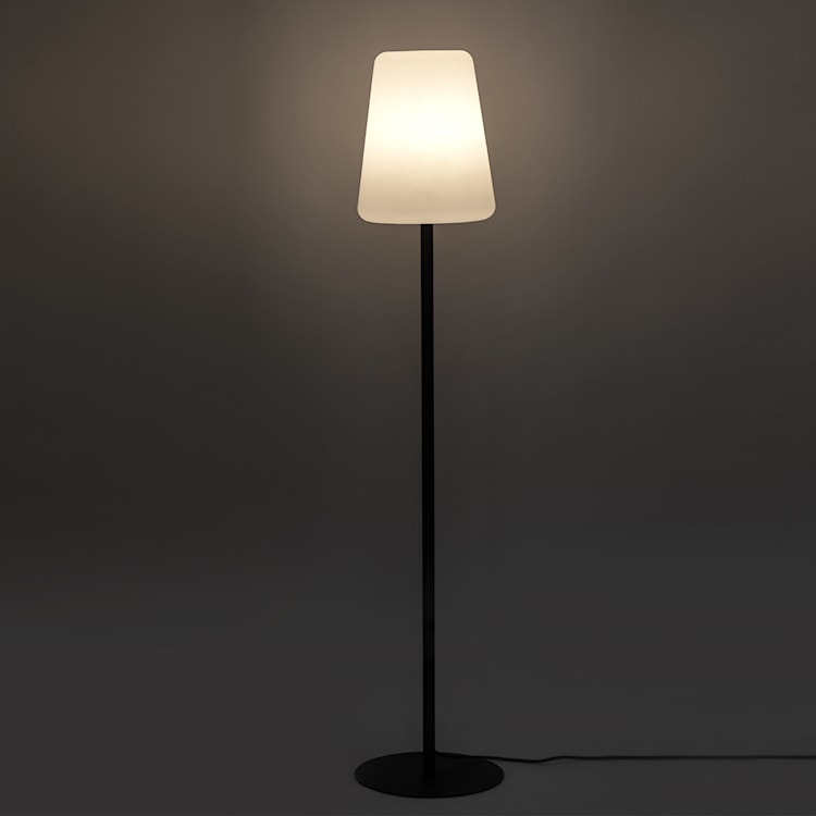 Lampa ogrodowa Patio 147 cm biały klosz  - zdjęcie 4