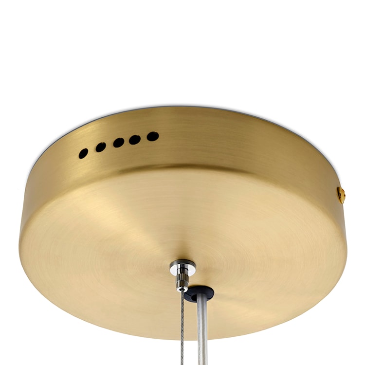 Lampa wisząca Bharani w kształcie daszka 105 cm złota  - zdjęcie 4
