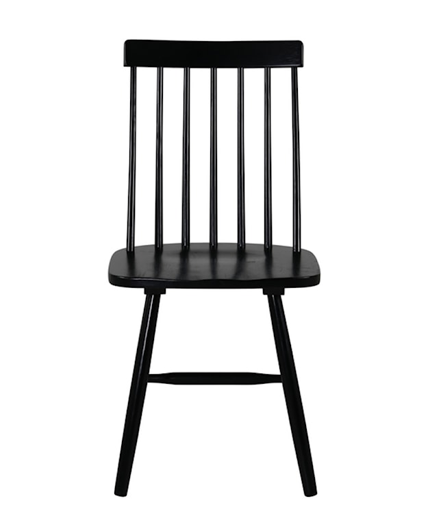 Krzesło drewniane Mowelly czarne  - zdjęcie 8