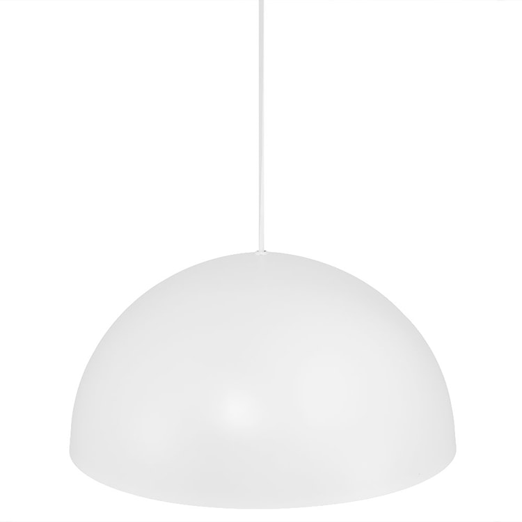 Lampa wisząca Ellen średnia 40 cm biała  - zdjęcie 4