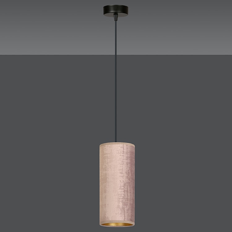 Lampa wisząca Bonett średnica 10 cm różowa  - zdjęcie 5