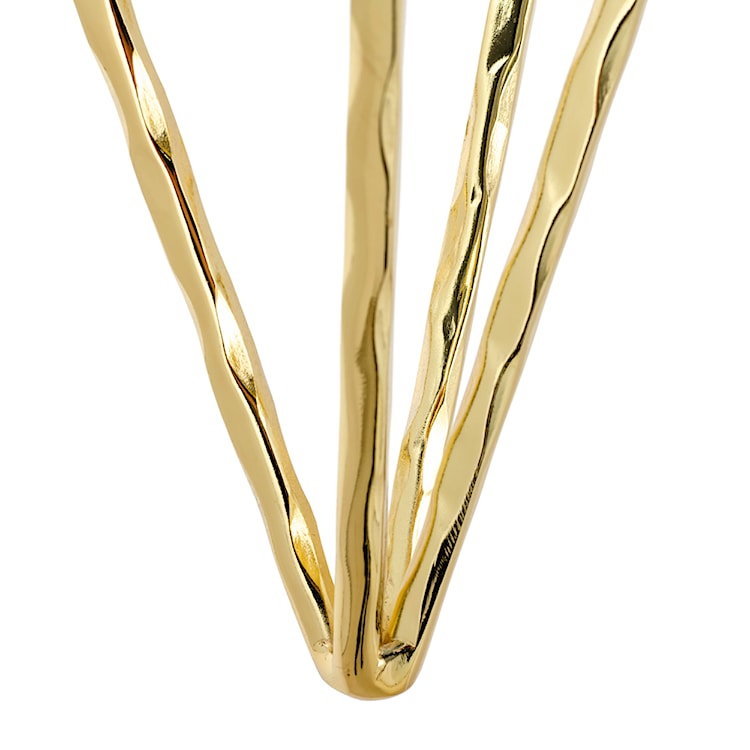 Lampa wisząca Dingolay w kształcie kryształu 49 cm złota  - zdjęcie 4