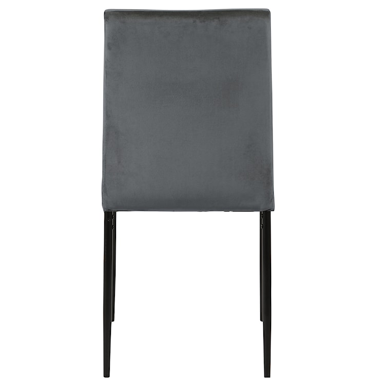 Krzesło tapicerowane Todiar ciemnoszare  - zdjęcie 3