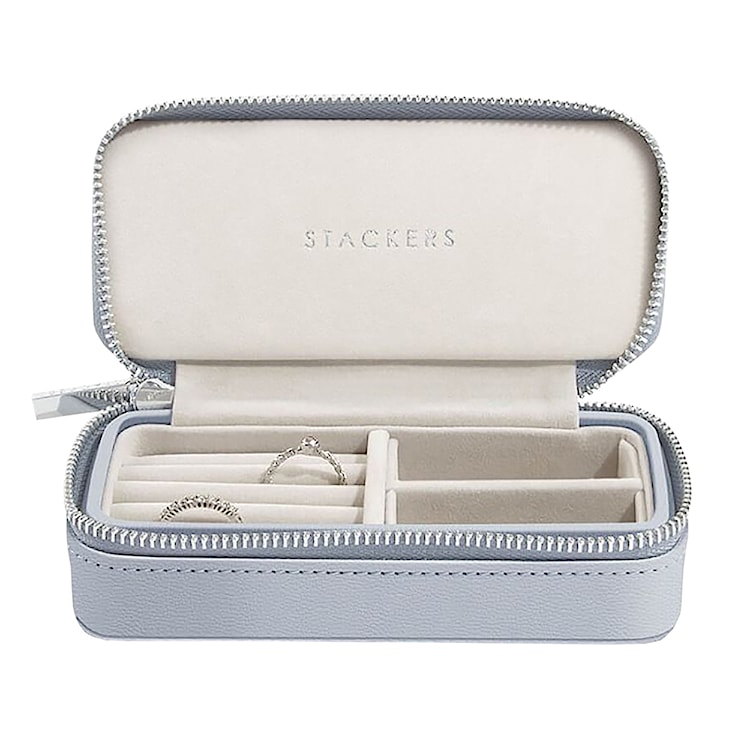 Organizer na biżuterię Pebble Medium Travel Jewellery Box lawendowy 