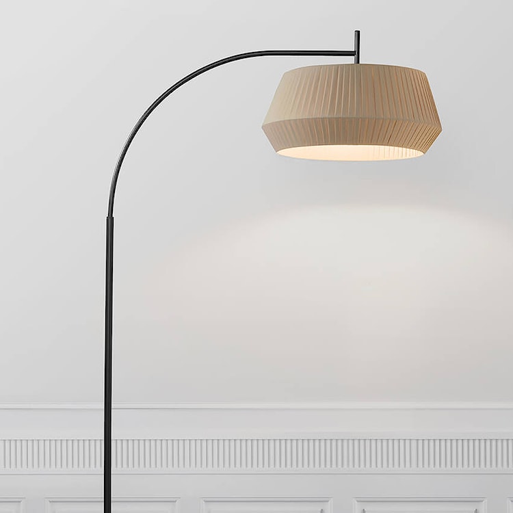 Lampa podłogowa Dicte beżowa  - zdjęcie 2