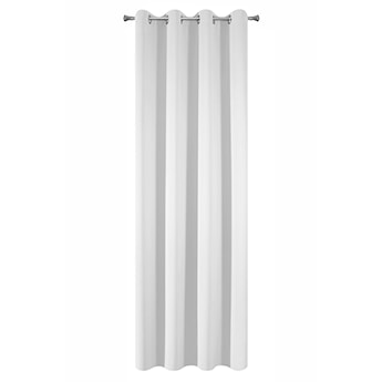 Zasłona na przelotkach Elettaria 135x250 cm biała