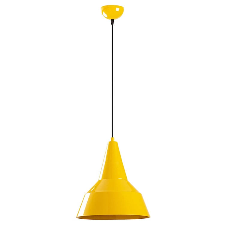 Lampa sufitowa Ardulace średnica 30 cm żółta