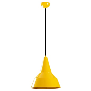 Lampa sufitowa Ardulace średnica 30 cm żółta