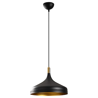 Lampa sufitowa Ardulace średnica 36 cm czarna/złota