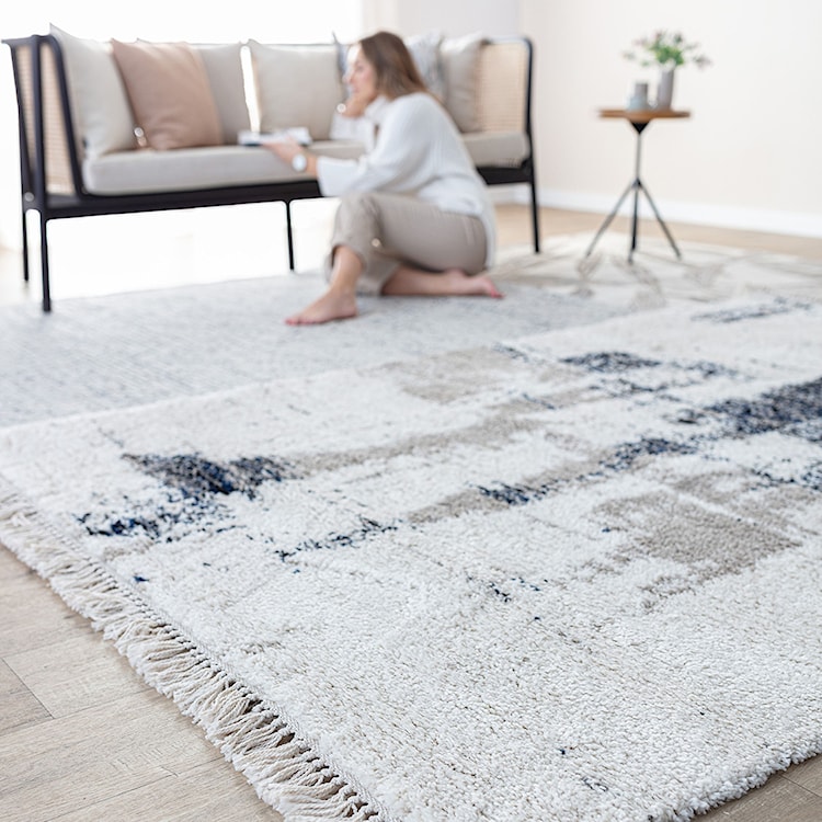 Dywan Boho 230x160 cm kremowy  - zdjęcie 3