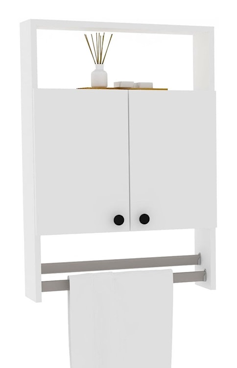 Szafka łazienkowa Ela 87x60 cm biała  - zdjęcie 3