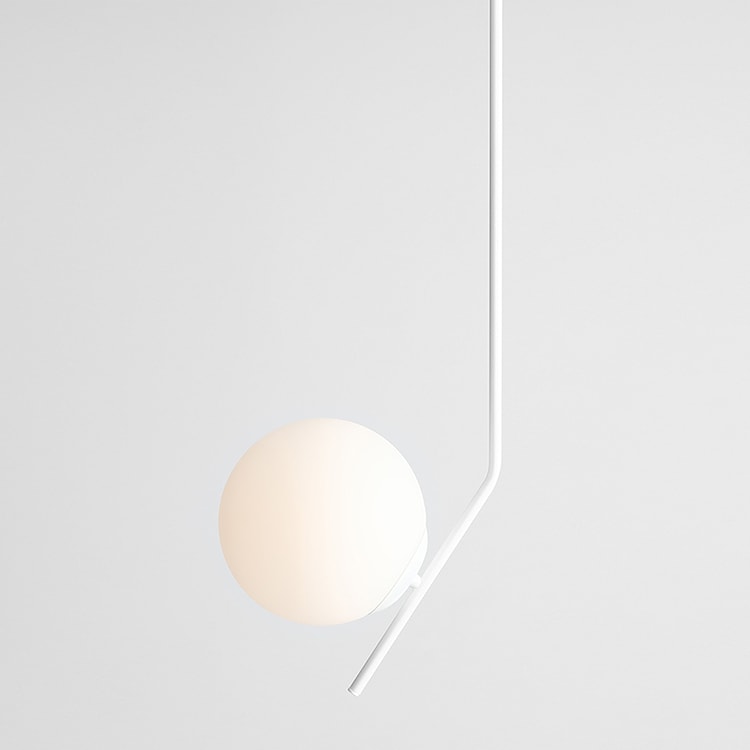 Lampa wisząca Pipeally 95 cm biała  - zdjęcie 4