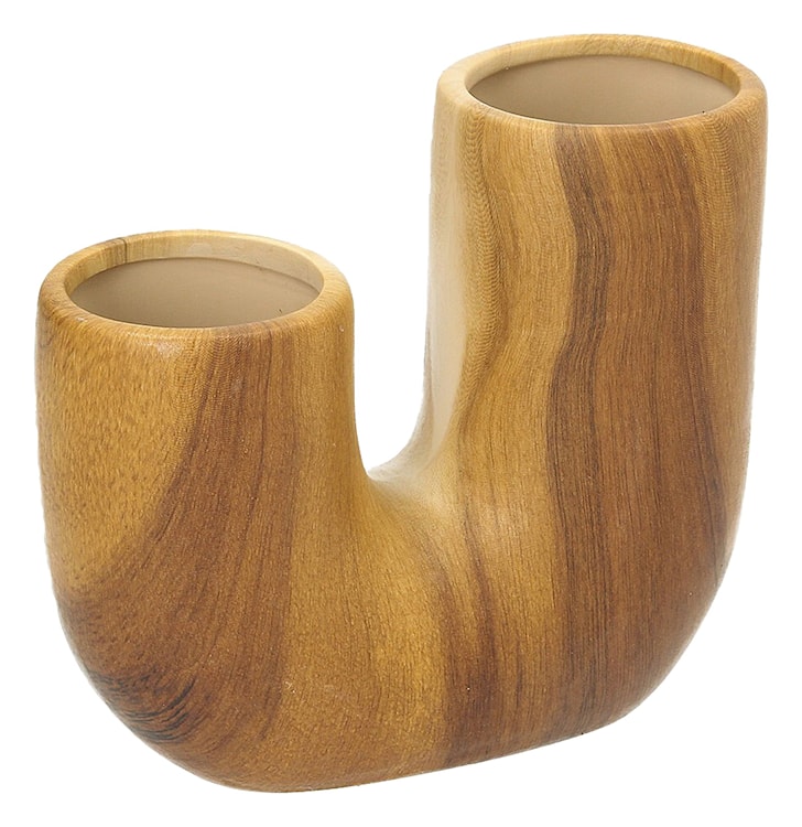 Wazon Wilhelmy 17x15 cm brązowy 