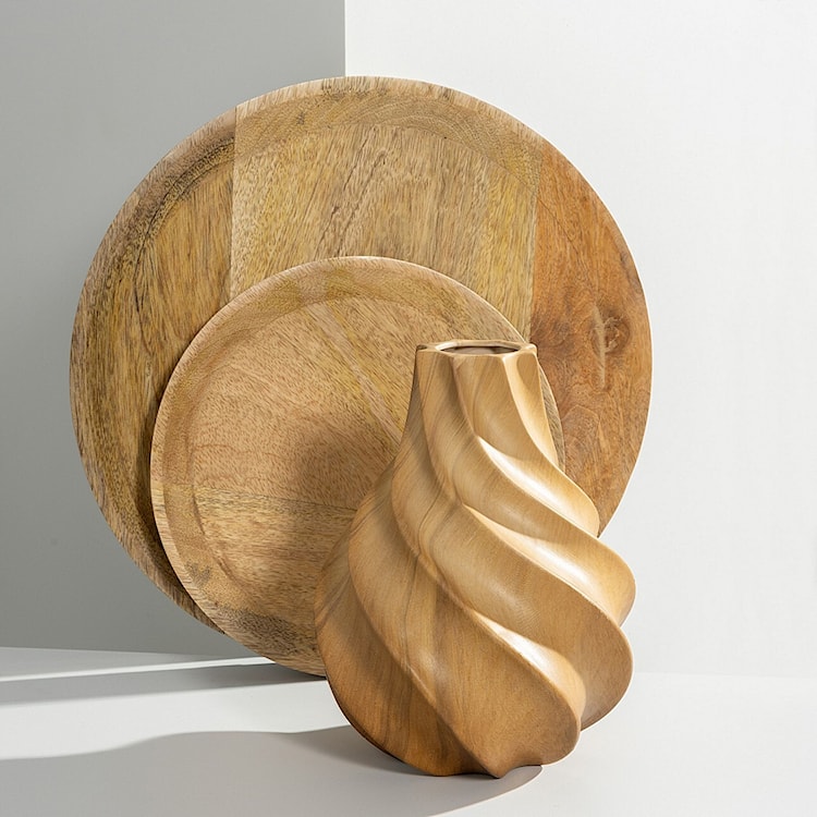 Wazon Wilhelmy 22x17 cm brązowy  - zdjęcie 6