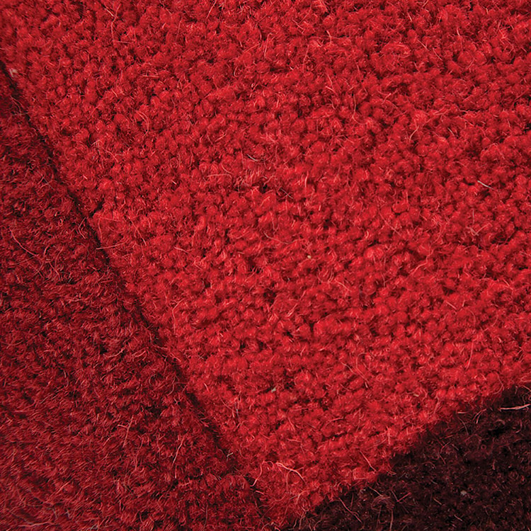 Dywan wełniany Collage czerwony Prostokątny/150x240  - zdjęcie 9