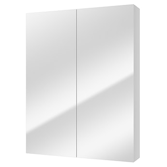 Szafka łazienkowa Stouq wisząca podwójna z lustrem 61x76 cm