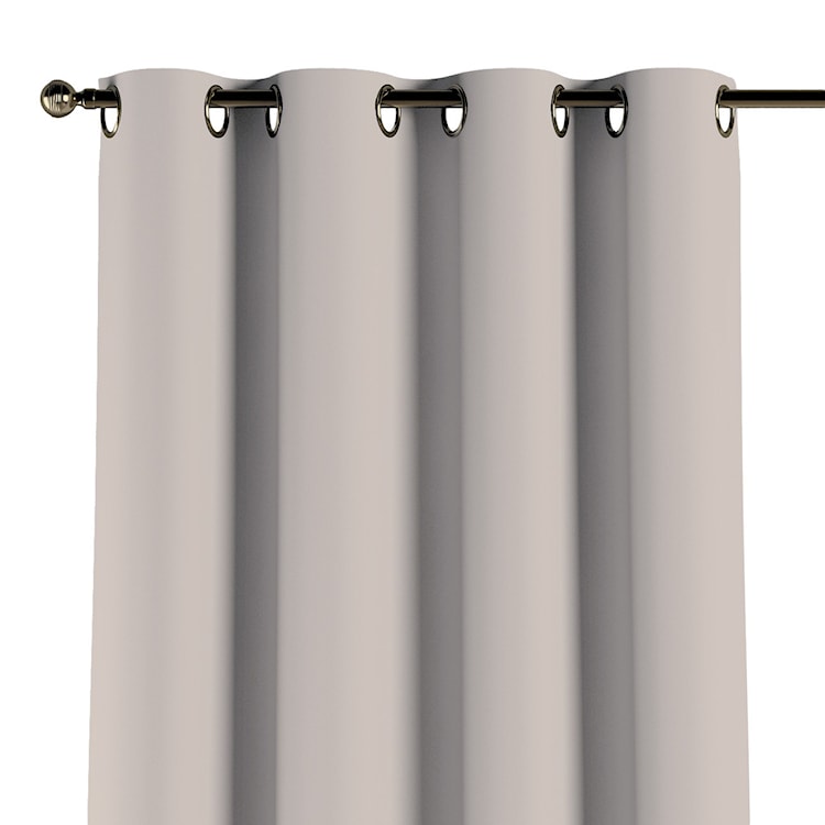Zasłona zaciemniająca na kółkach Dimout 250x140 cm beżowa  - zdjęcie 2