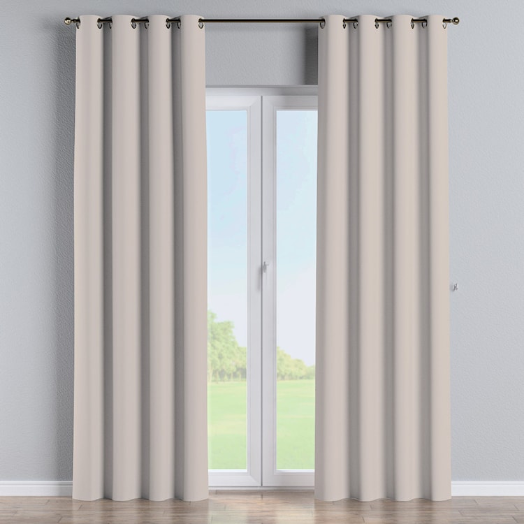 Zasłona zaciemniająca na kółkach Dimout 250x140 cm beżowa  - zdjęcie 3