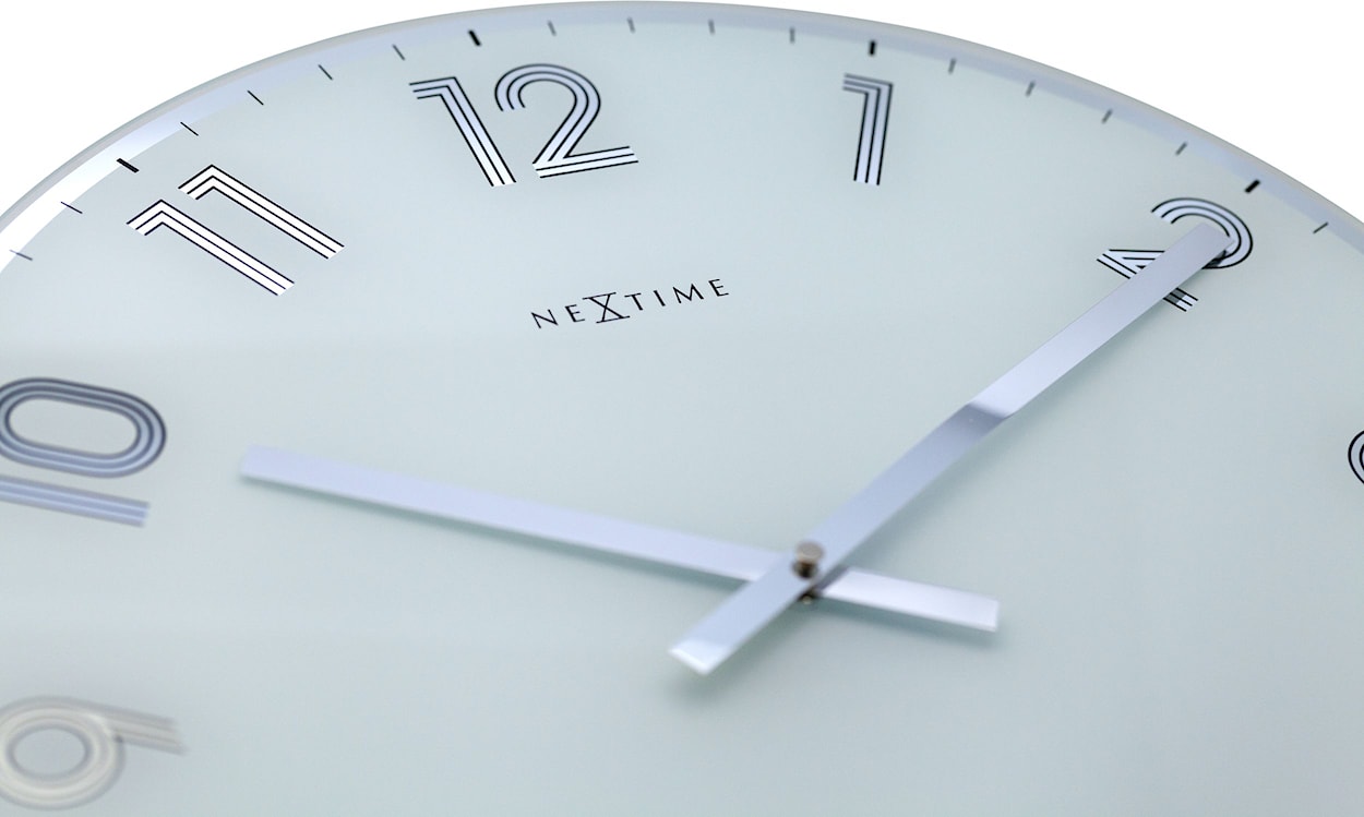 Zegar ścienny Reflect 43 cm biały  - zdjęcie 5