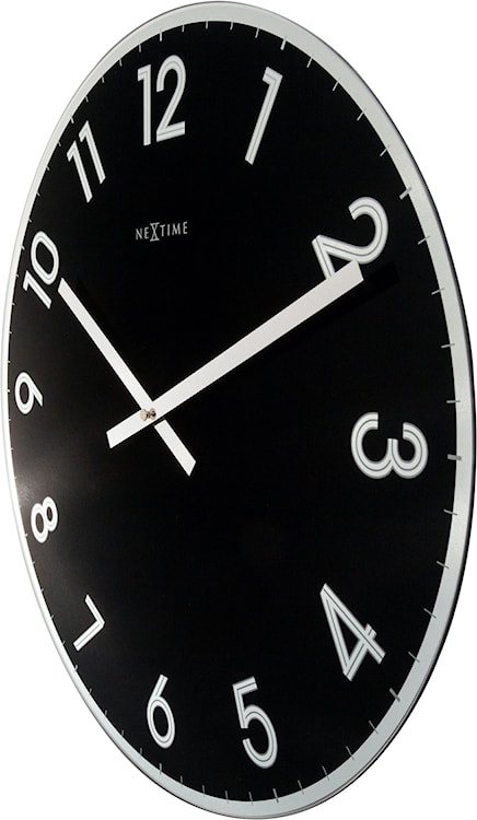 Zegar ścienny Reflect 43 cm czarny  - zdjęcie 3