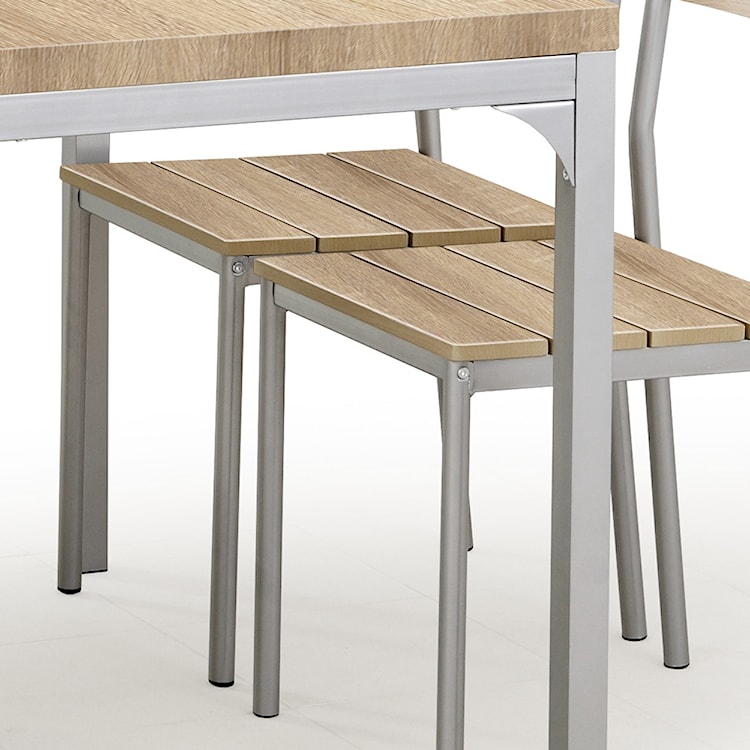 Stół z krzesłami Ovio dąb sonoma  - zdjęcie 3
