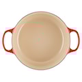 Le Creuset - Brytfanna żeliwna Signature 24 cm czerwona  - zdjęcie 6