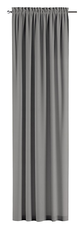Zasłona na kanale Crema 250x140 cm szara 