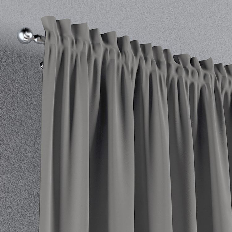Zasłona na kanale Crema 250x140 cm szara  - zdjęcie 4
