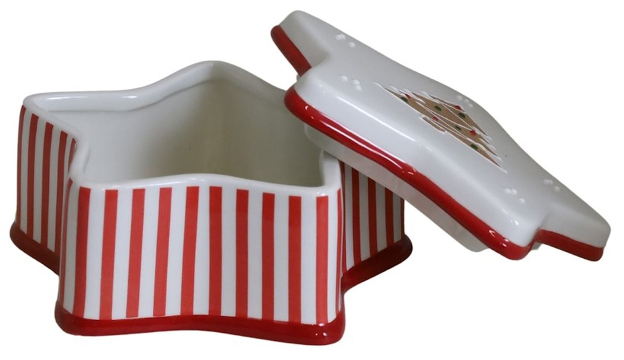 Pojemnik Rowrinn świąteczny biało-czerwony  - zdjęcie 3