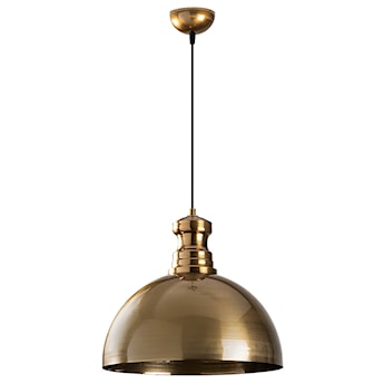 Lampa wisząca Theyro półokrągła średnica 40 cm złota