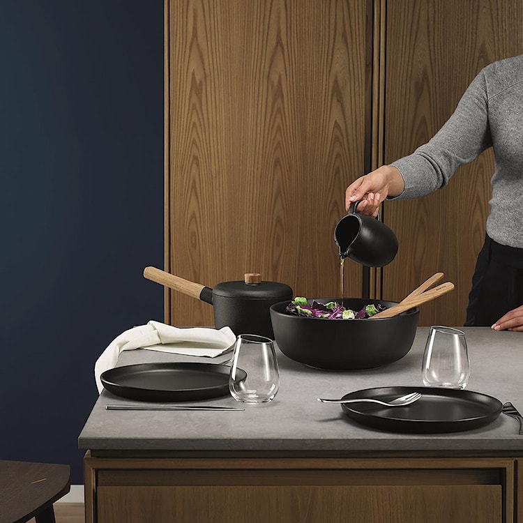 Miska Nordic Kitchen z kamionki czarna 400 ml  - zdjęcie 4