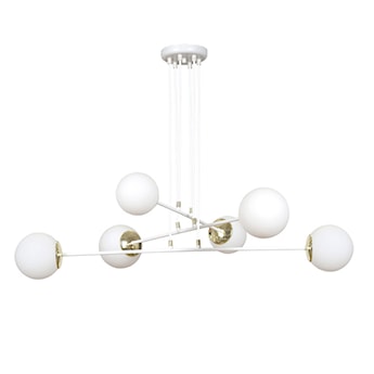 Lampa wisząca Rivarolo biała x6