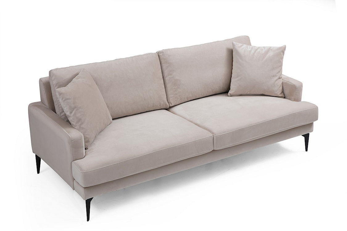 Sofa 3-osobowa Toyon 205 cm beżowa  - zdjęcie 6
