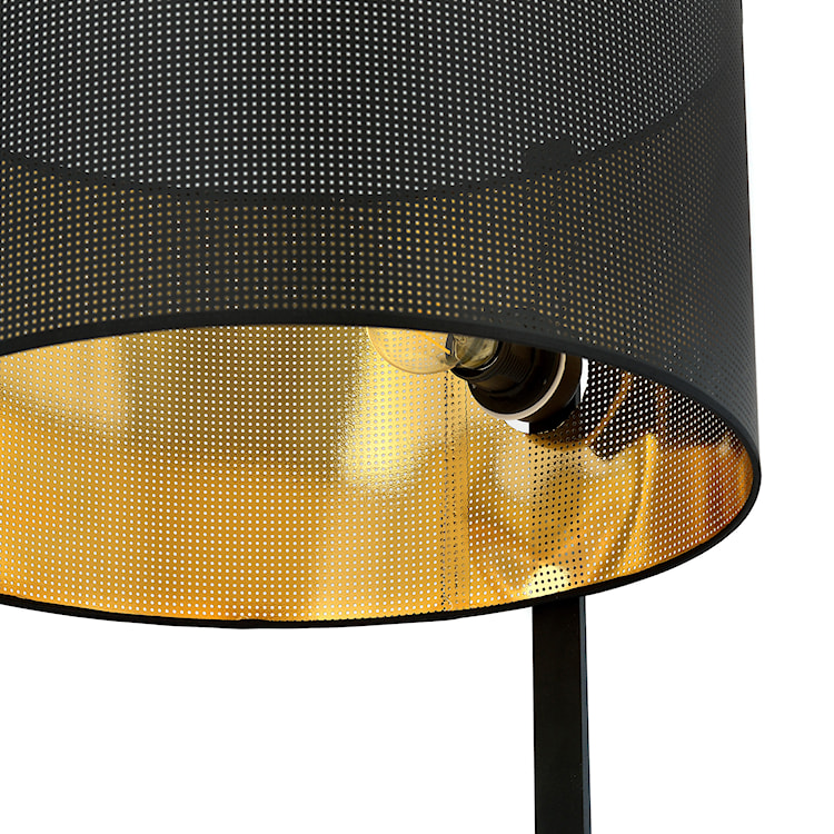 Lampa podłogowa Sonalla czarno-złota  - zdjęcie 6