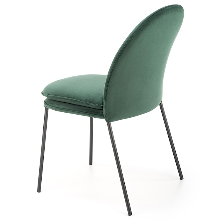 Krzesło tapicerowane Sunbertes zielone  - zdjęcie 4
