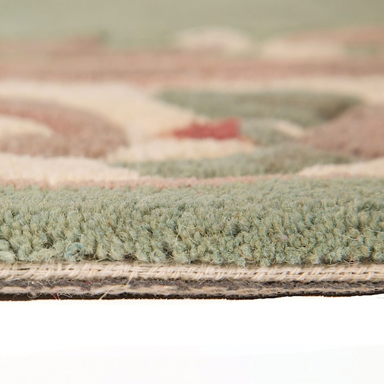Dywan wełniany Aubusson zielony Prostokątny/120x180  - zdjęcie 11