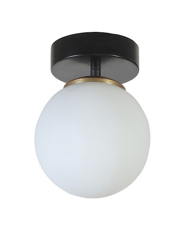 Plafon Stella czarno-biały 