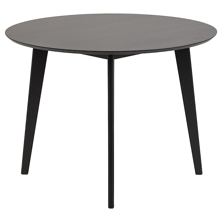 Stół okrągły Gemirro o średnicy 105 cm czarny  - zdjęcie 5