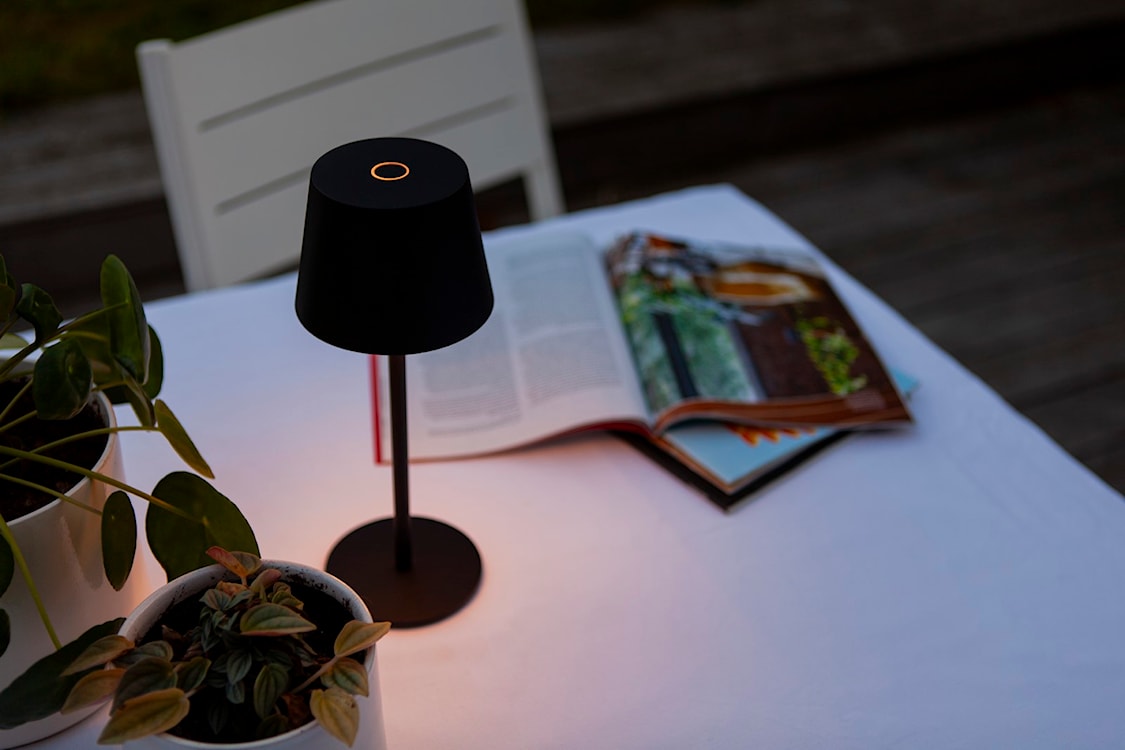 Lampa ogrodowa Roble czarna  - zdjęcie 3