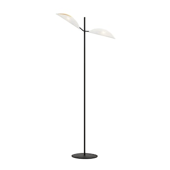 Lampa podłogowa Shintor x2 biało-złota