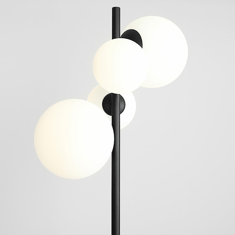 Lampa podłogowa Mauric 161 cm czarna  - zdjęcie 5